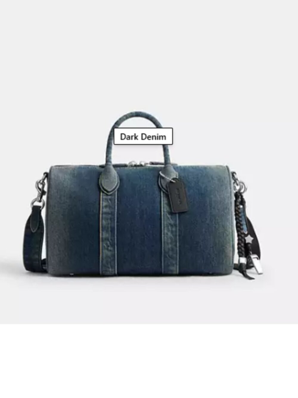 NWT - Compass Bag 35 In Regenerative Cotton Denim (No Charms)